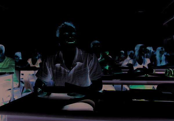 Students of the Bachelor of Education - Post Baccalaureate Degree in class